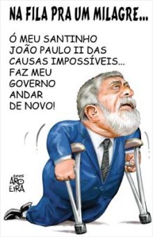 Charge: Aroeira - Jornal O Dia