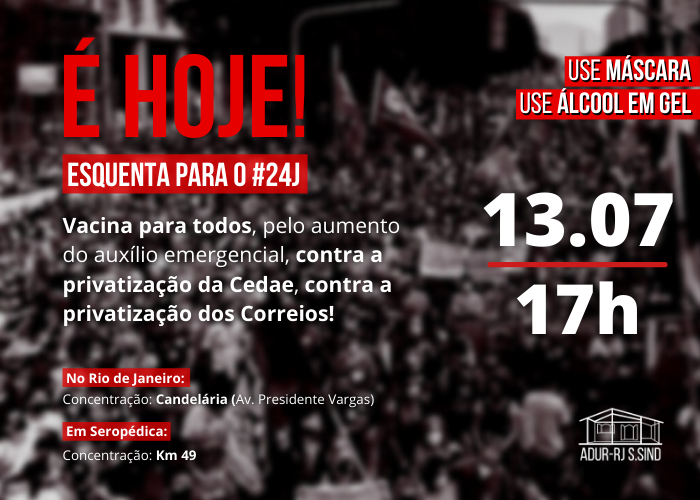 Esquenta para o #24J
