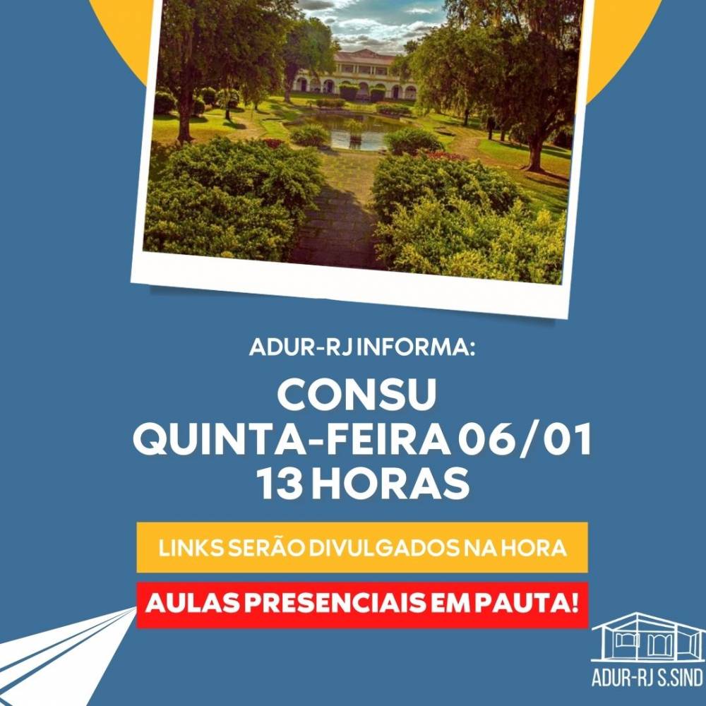 Consu terá na pauta o tema das aulas presenciais