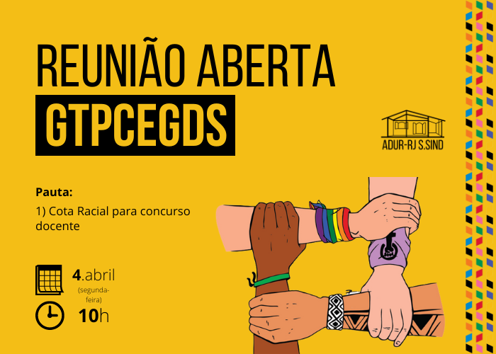 Reunião do GTPCEGDS