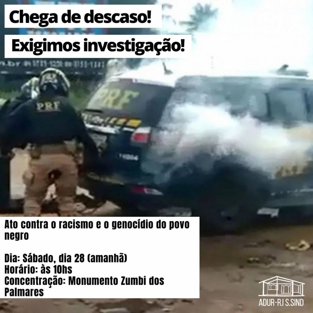 Vivemos sob um governo que promove a violência