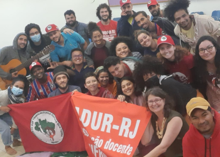 ADUR-RJ participou do Encontro Nacional da Juventude do MST para discutir sobre os desafios da conjuntura nacional e da educação inclusiva no campo