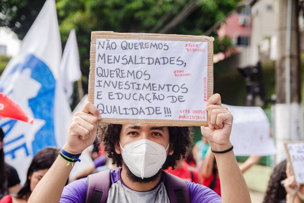 Foto: @gabejhonata. UNE. Belém
