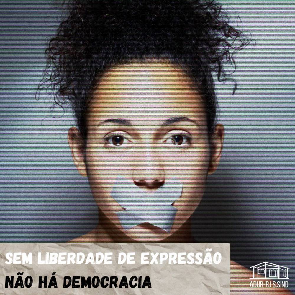 Sem liberdade de expressão não há democracia