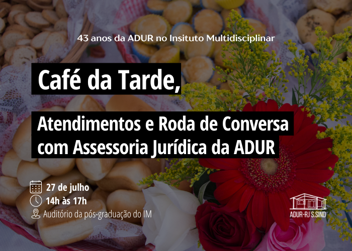 Aniversário da ADUR no Instituto Multidisciplinar