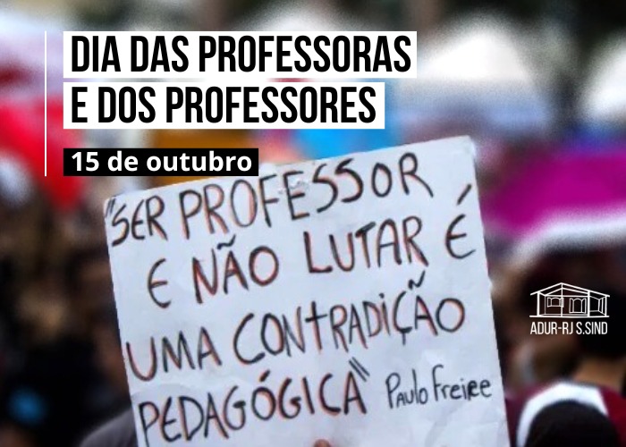 O papel do professor é crucial para a cidadania e o desenvolvimento