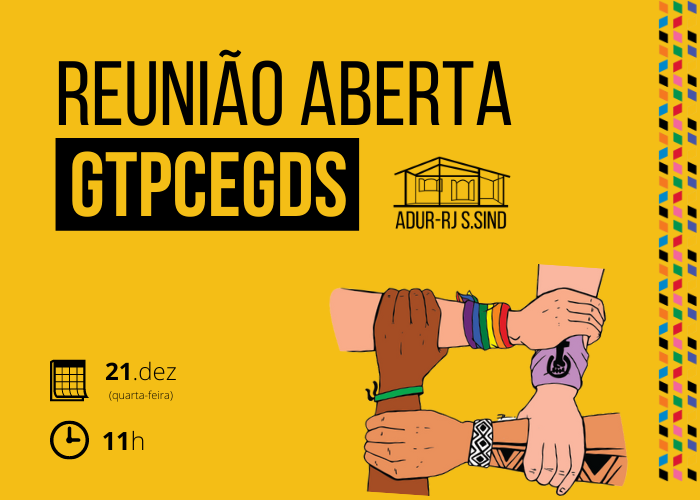 Reunião aberta do GTPCEGDS