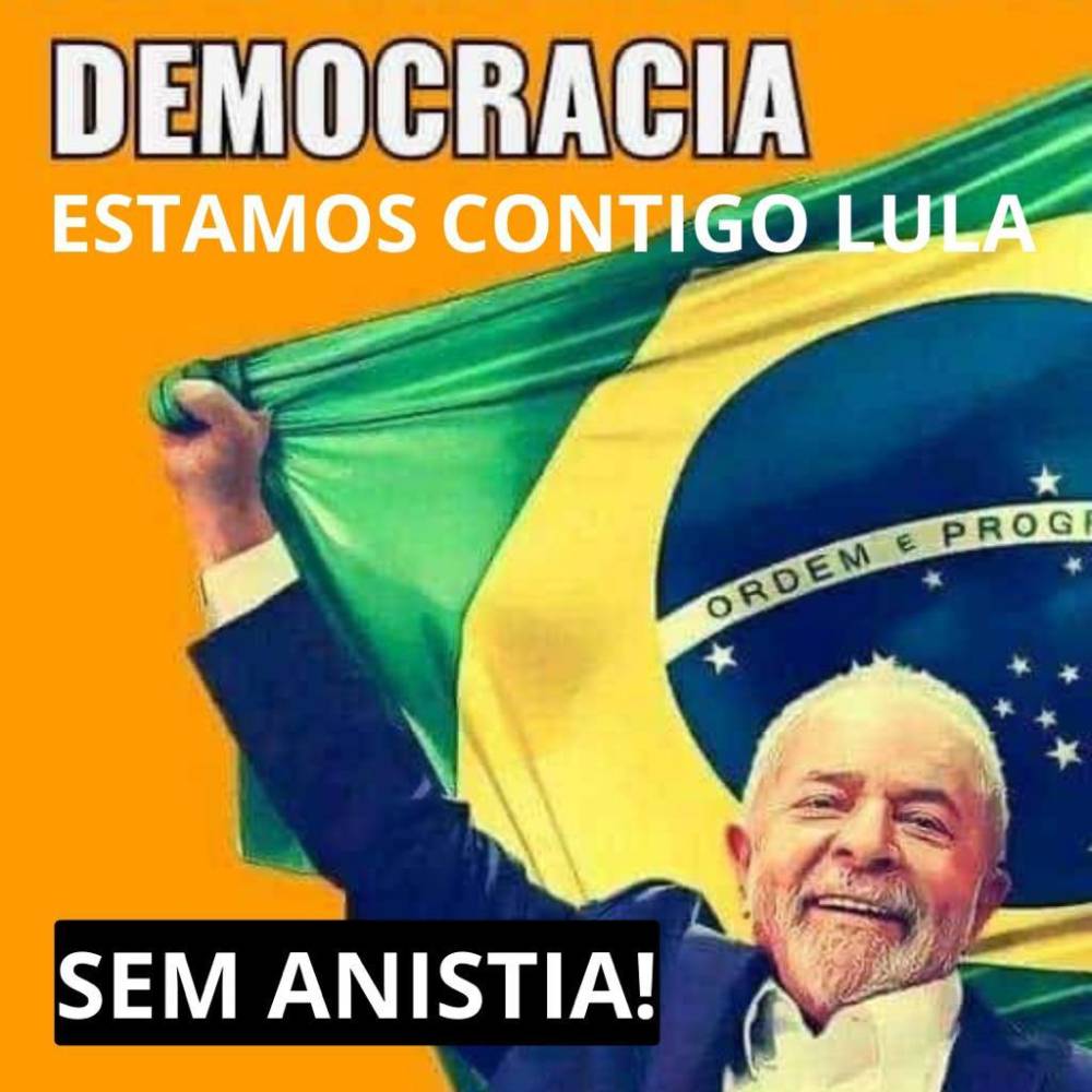 Abaixo o terrorismo fascista! A democracia tem que ser respeitada!