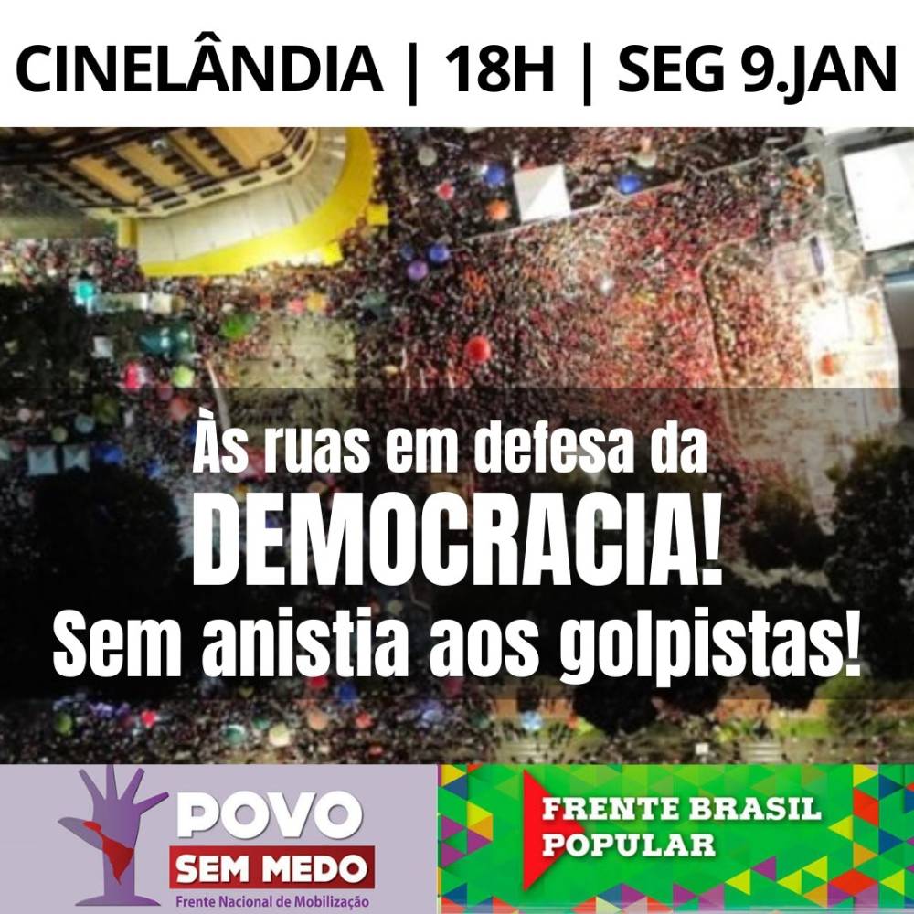 Ato em defesa da democracia