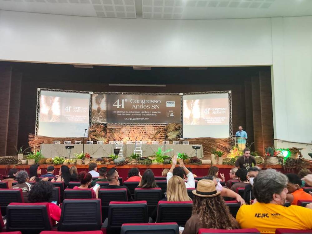 41º Congresso do ANDES começa hoje, em Rio Branco, no Acre