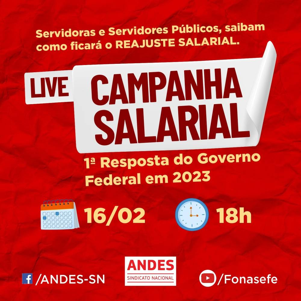 Live: Campanha Salarial