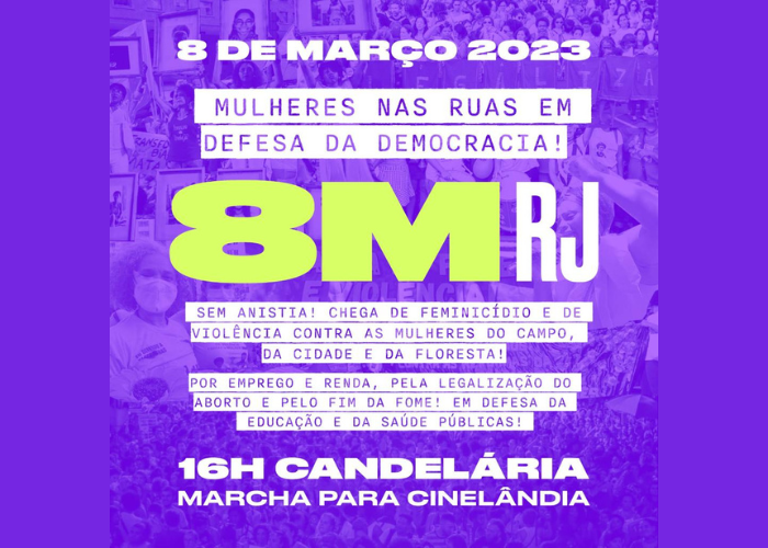 8 de Março de 2023 – Dia Internacional das Mulheres