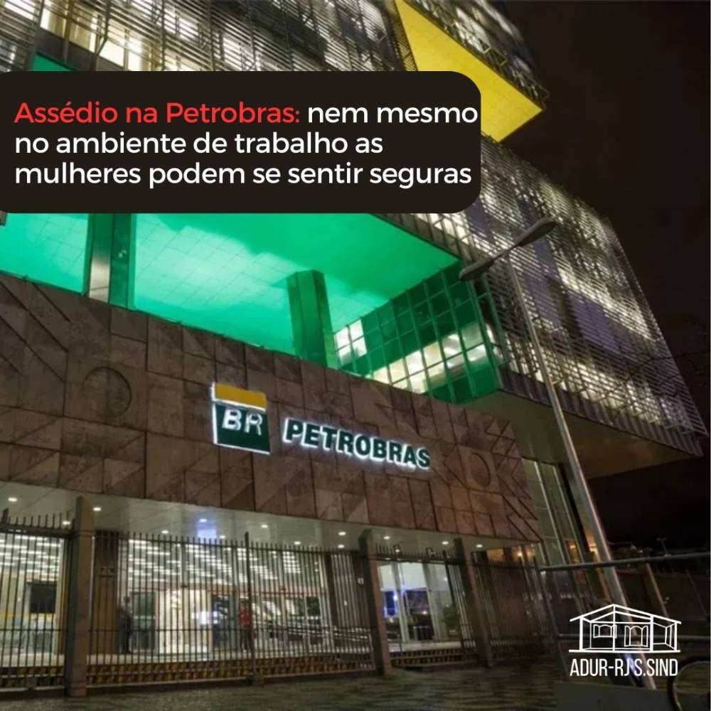 Nem mesmo no ambiente de trabalho as mulheres podem se sentir segura
