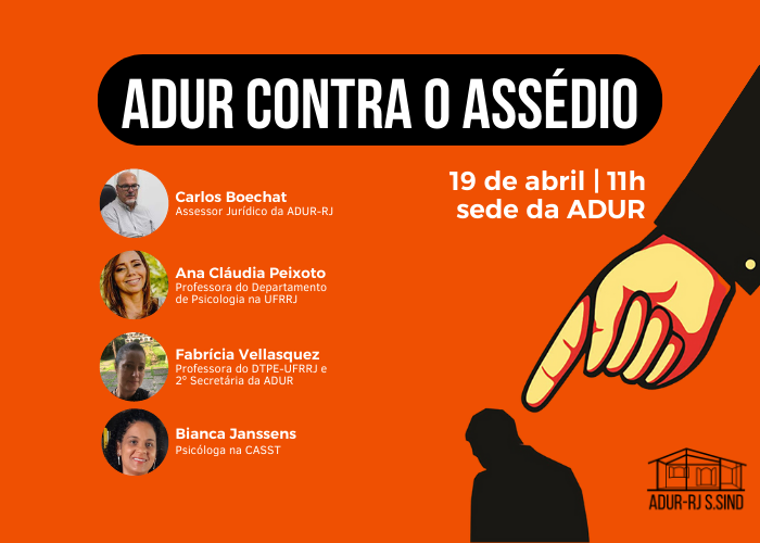 ADUR contra o assédio