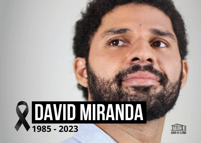 ADUR manifesta pesar sobre a morte de David Miranda