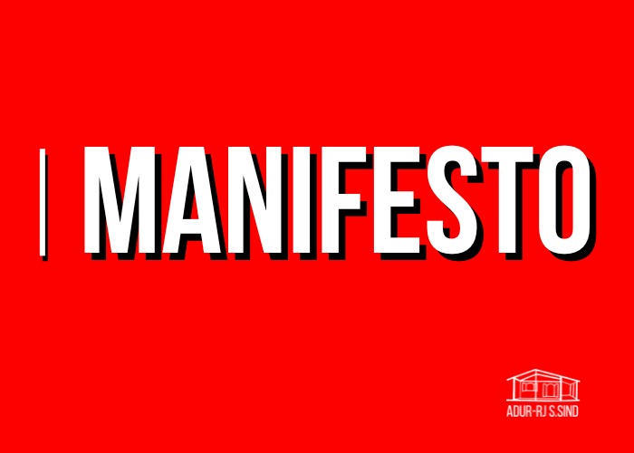 Manifesto em apoio ao professor Dileno Dustan em ação do Andes-SN