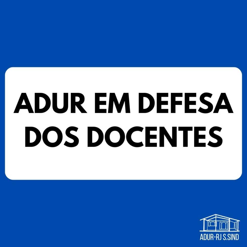 Insalubridade: Comissão indicada pela ADUR é criada pela reitoria