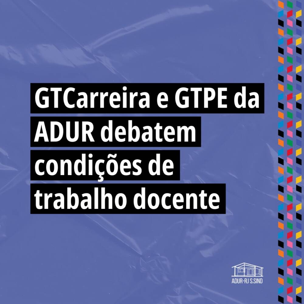 GTCarreira e GTPE realizam encontro em conjunto 