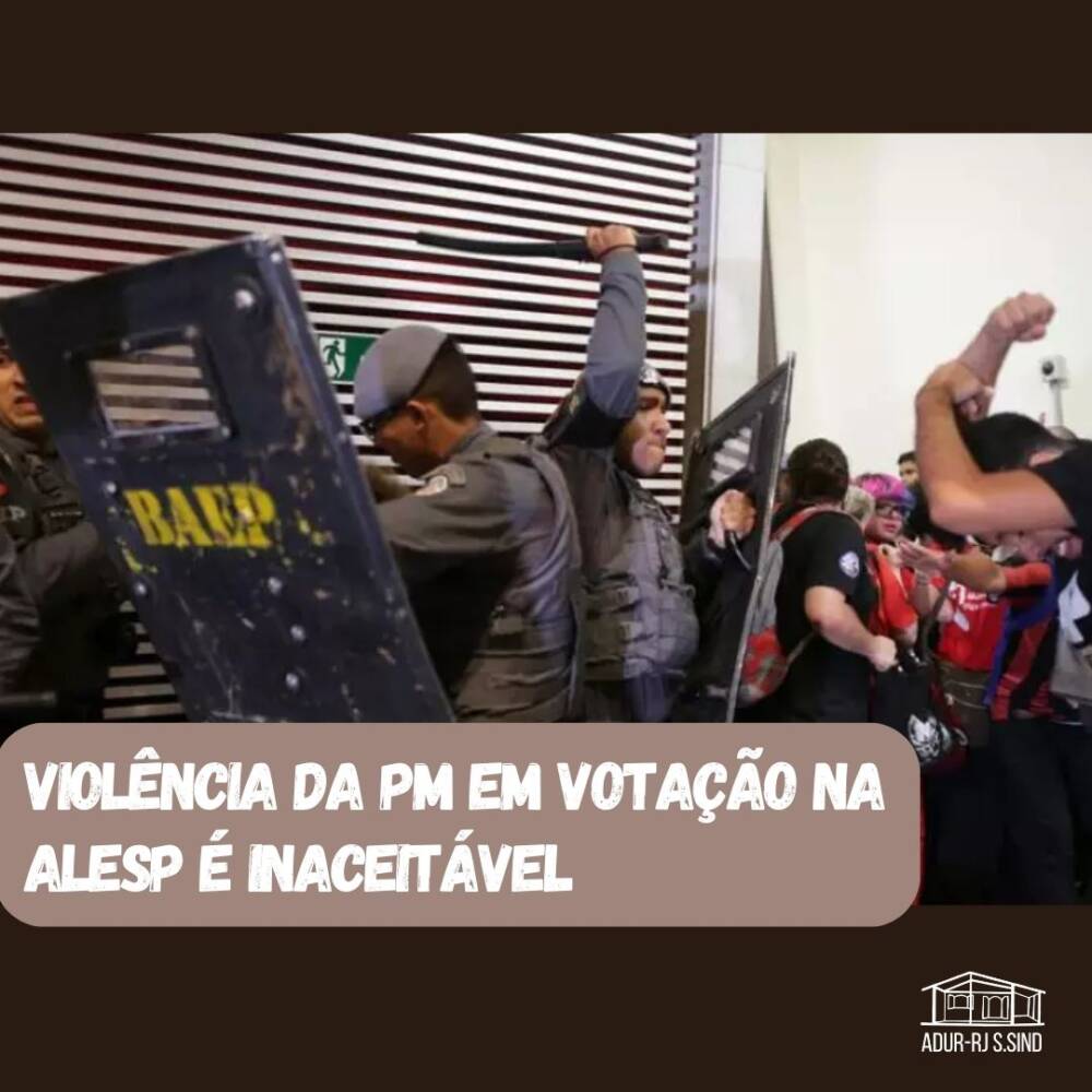 ADUR: NOTA DE REPÚDIO