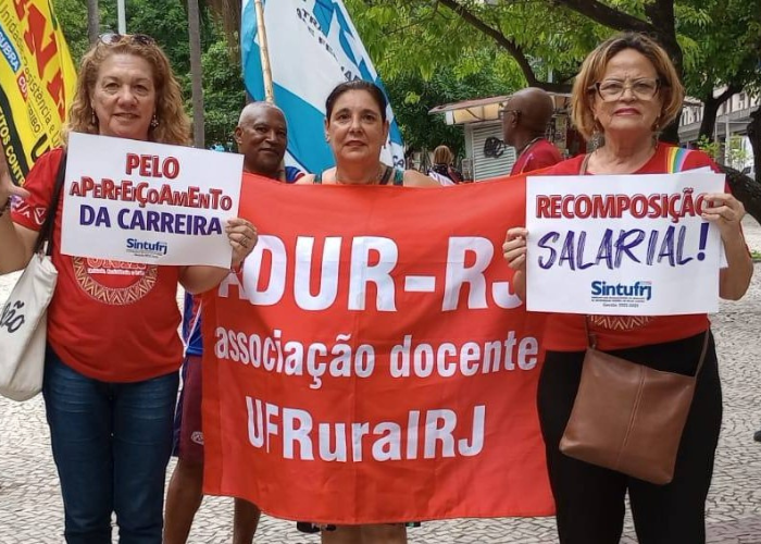 ADUR no dia mobilização