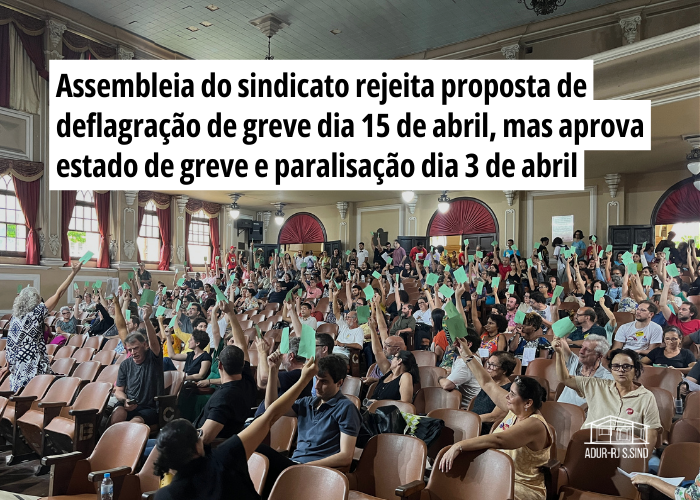ADUR em Estado de Greve