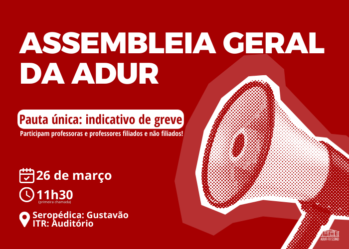 Assembleia Geral da ADUR