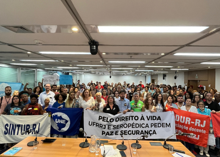 Encontro da comunidade da UFRRJ com parlamentares na Alerj mobiliza deputadas e deputados e centenas de pessoas