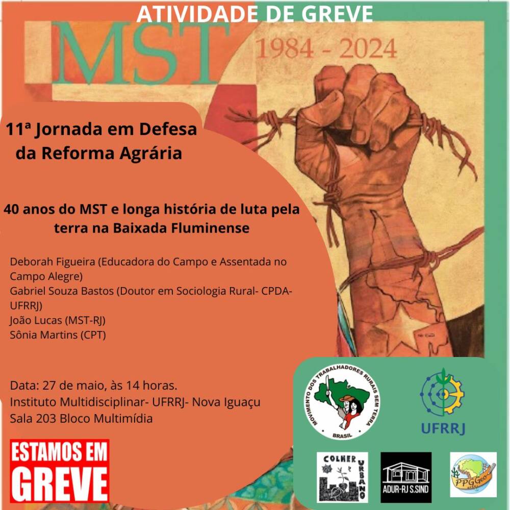 11ª Jornada em defesa da reforma agrária