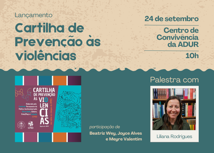 Lançamento Cartilha Prevenção às Violências