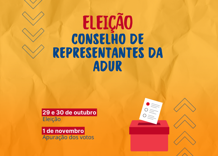 Eleição ADUR | Conheça as candidatas e candidatos de cada Instituto