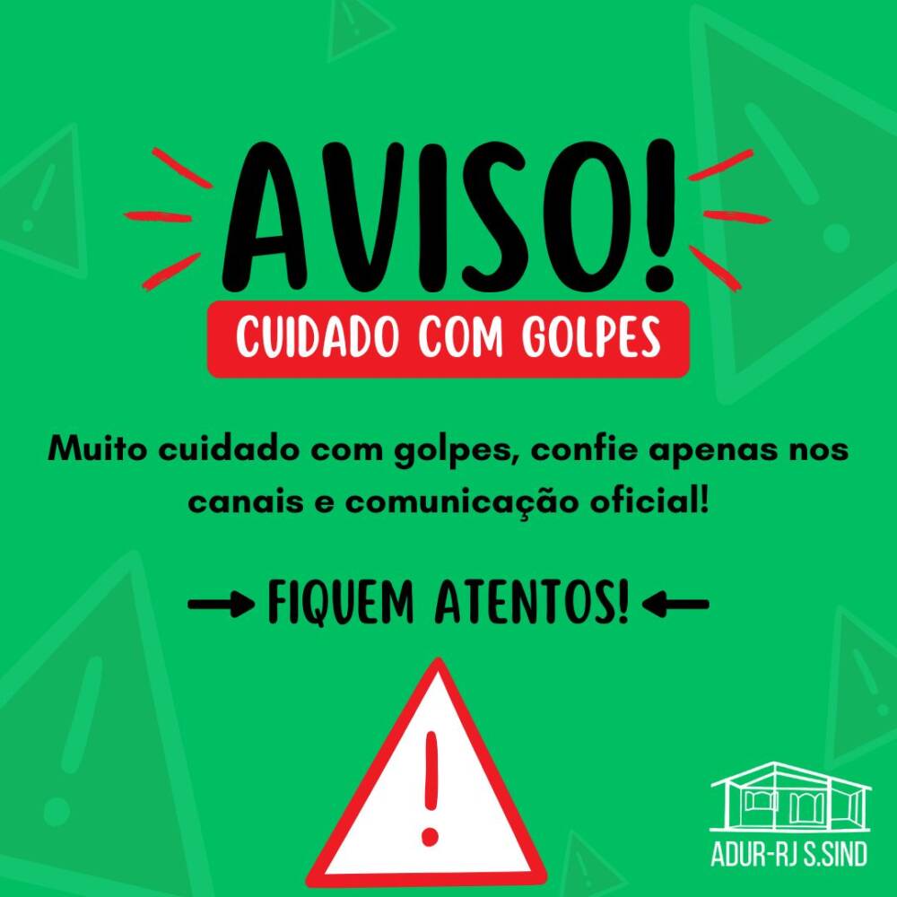 Adur alerta para tentativa de vários golpes pelo WhatsApp