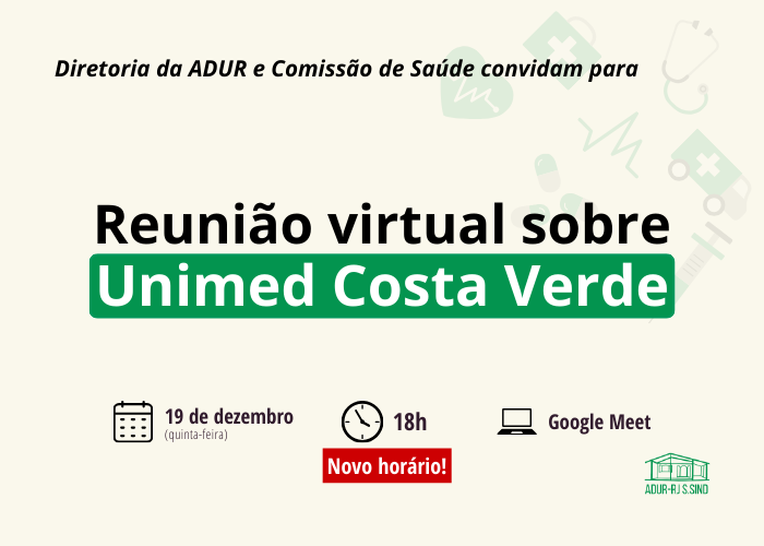 Reunião virtual sobre Unimed Costa Verde