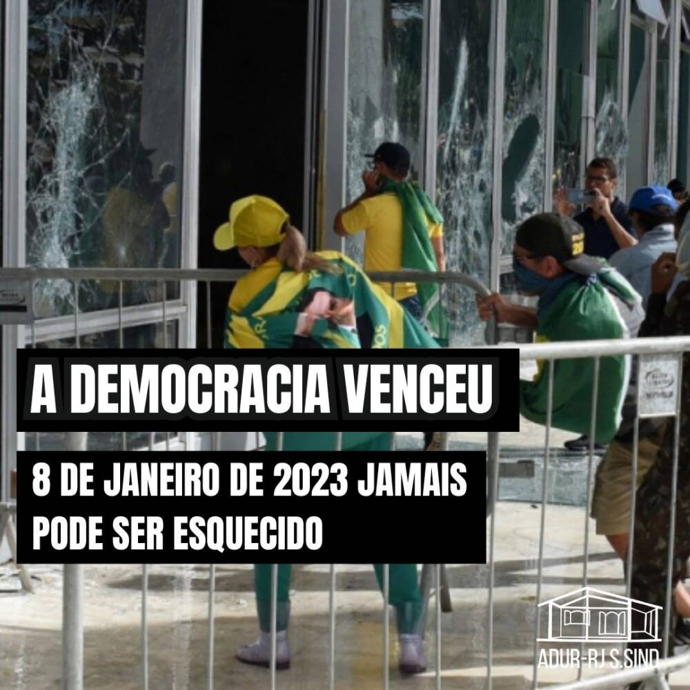 A democracia continua de pé