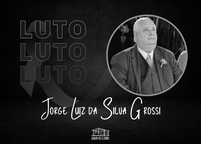 Nota de pesar – Jorge Luiz da Silva Grossi