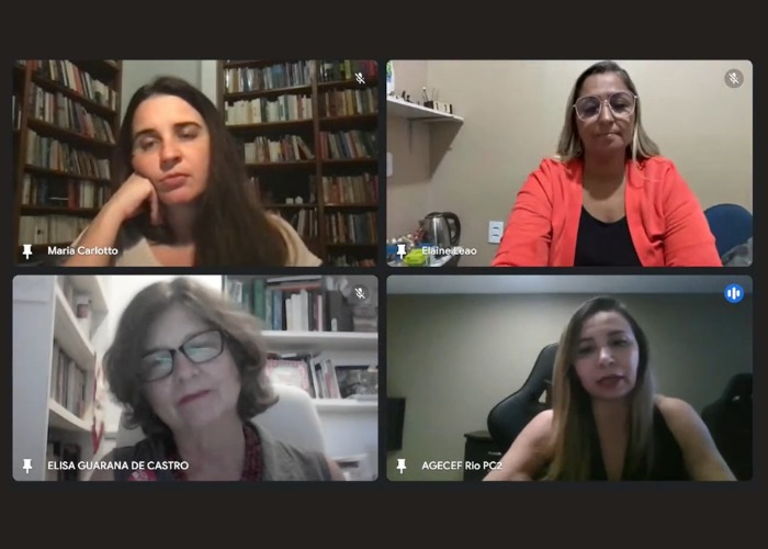 Live promovida pela ADUR debate a presença de mulheres na direção do Movimento Sindical